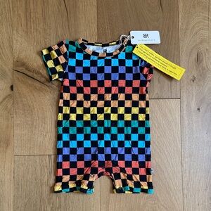 NWT Bums and Roses Romper- Check me out